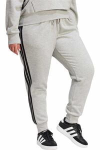 adidas pantalón mujer ESSENTIALS 3-STRIPES FLEECE SLIM vista detalle