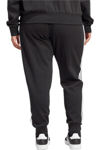 adidas pantalón mujer ESSENTIALS 3-STRIPES FLEECE SLIM vista trasera