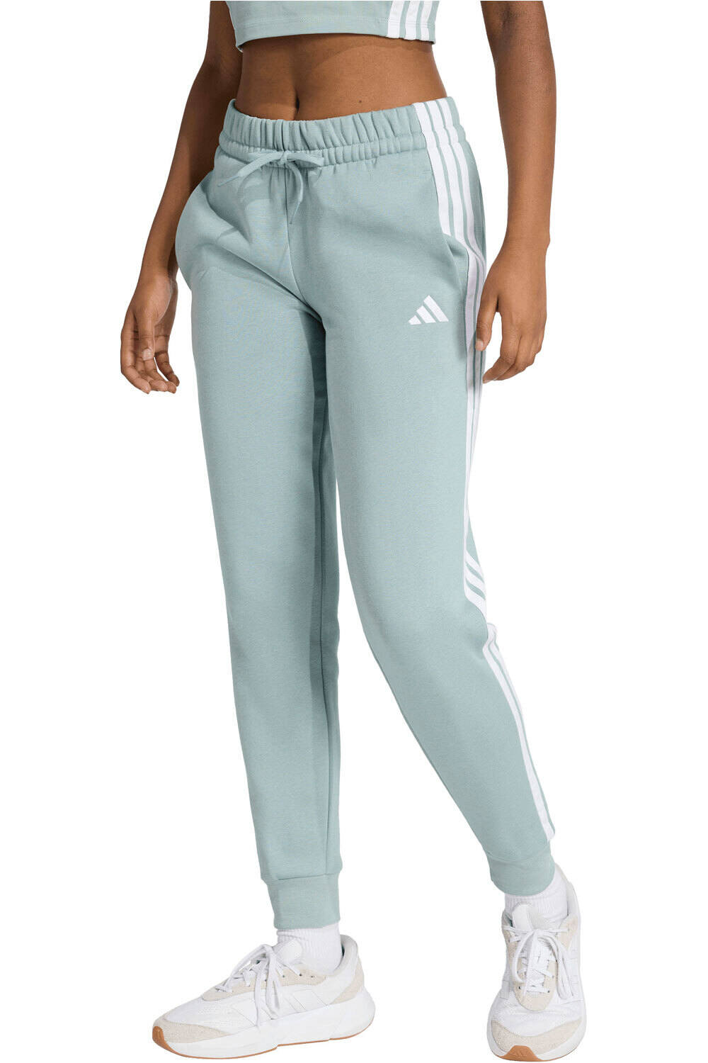 adidas pantalón mujer ESSENTIALS 3 STRIPES vista frontal