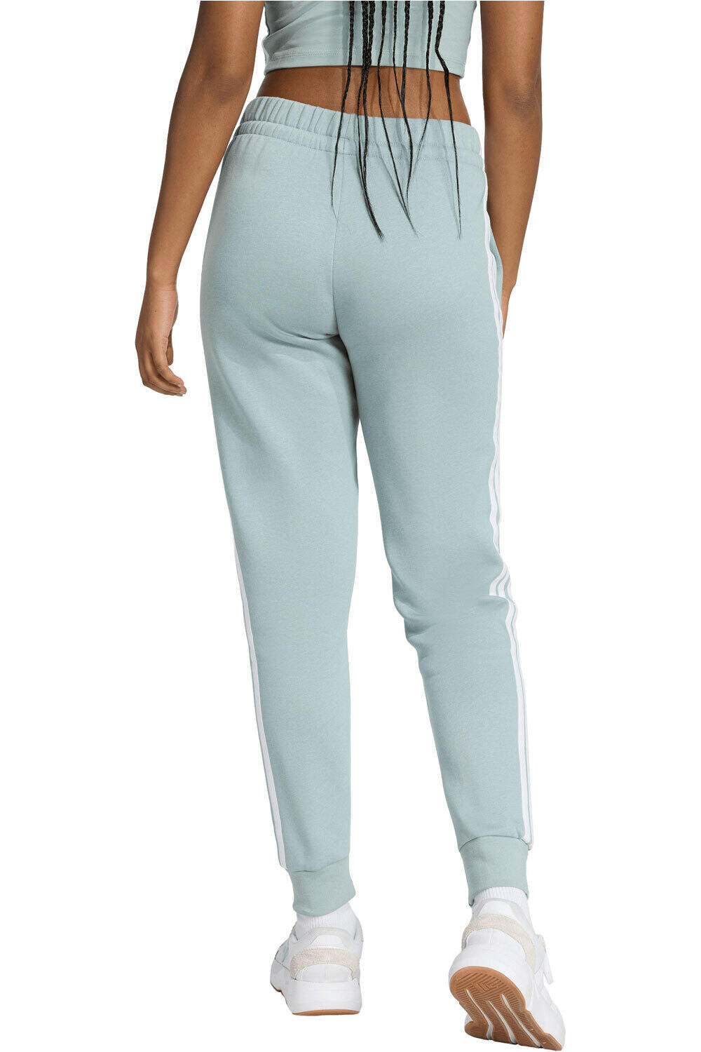 adidas pantalón mujer ESSENTIALS 3 STRIPES vista trasera