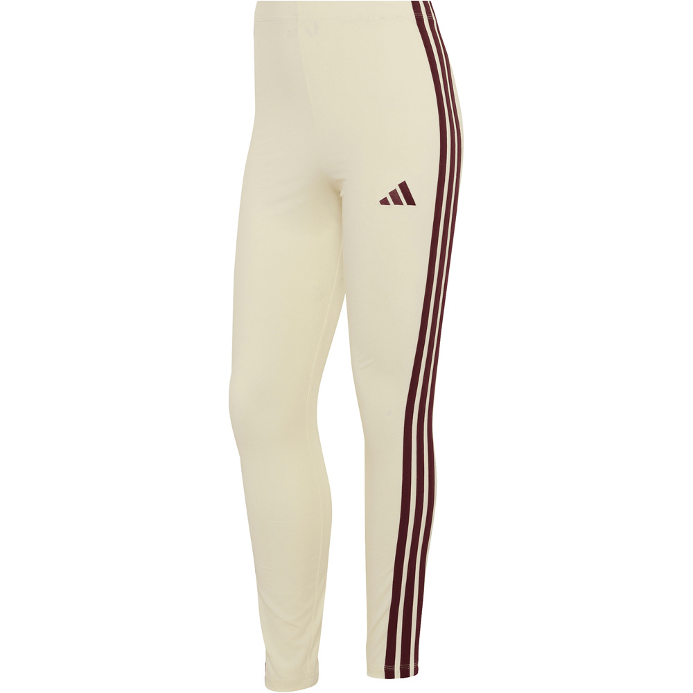 adidas pantalón mujer Mallas Essentials Cotton 3 bandas 03
