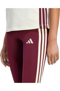 adidas pantalón mujer Mallas Essentials Cotton 3 bandas vista detalle
