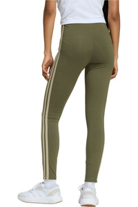 adidas pantalón mujer MALLAS ESSENTIALS COTTON 3 BANDAS vista trasera