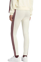 adidas pantalón mujer Mallas Essentials Cotton 3 bandas vista trasera