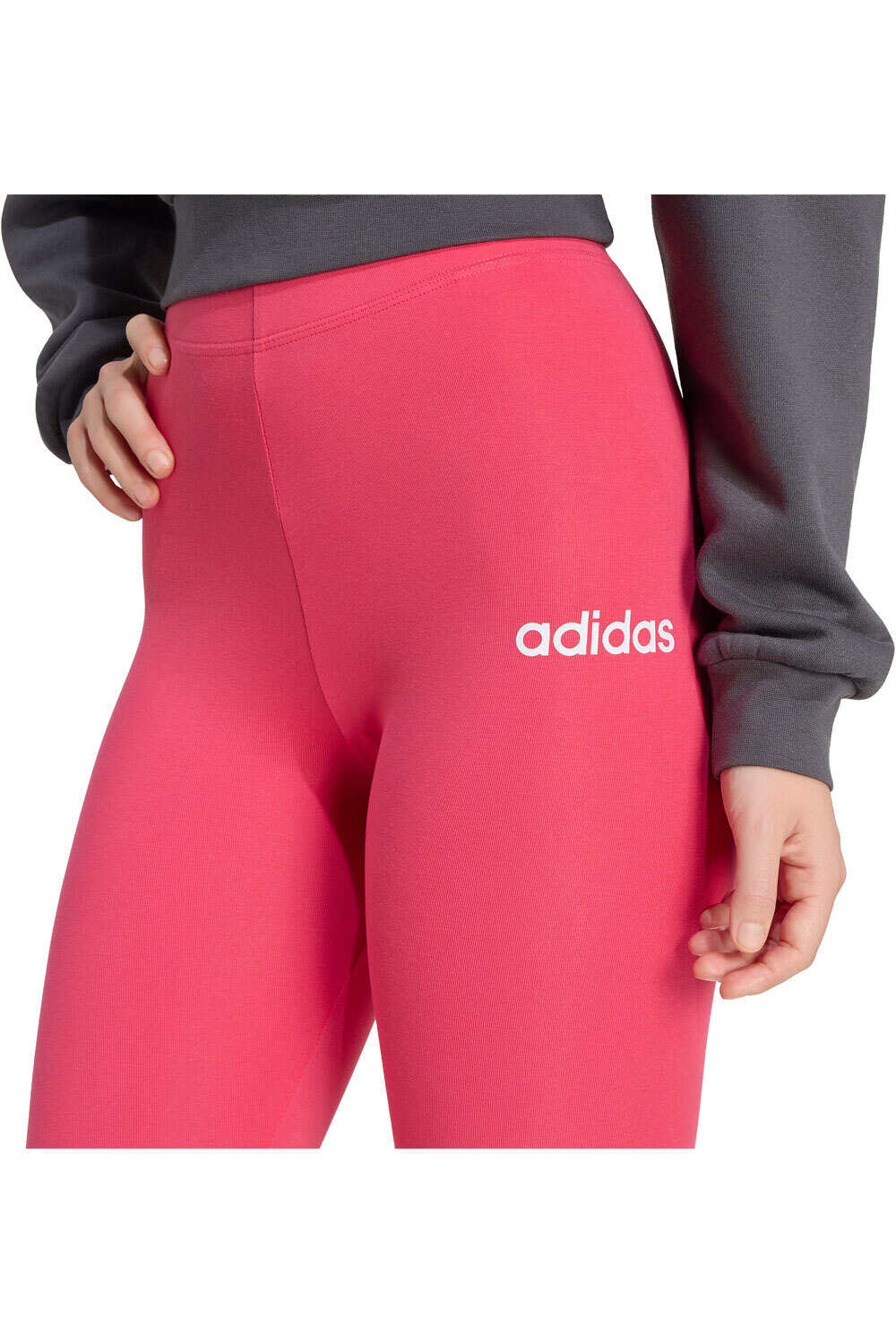 adidas pantalón mujer Mallas Essentials Linear Cotton vista detalle