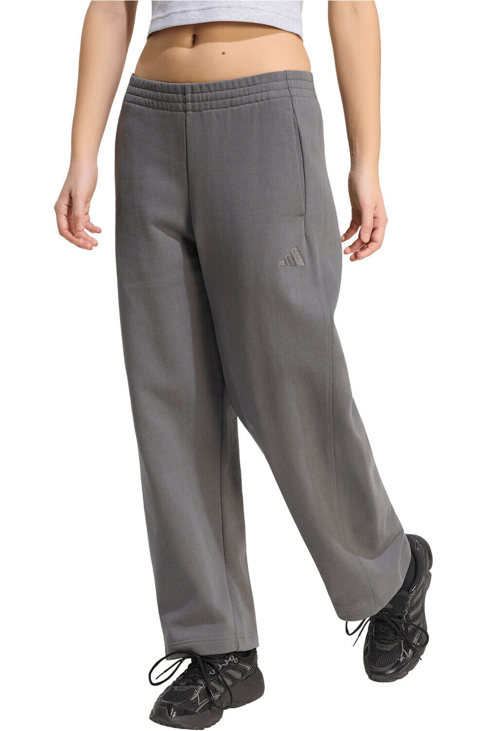 adidas pantalón mujer Pantaln Adidas Kit Small Logo Barrel vista frontal