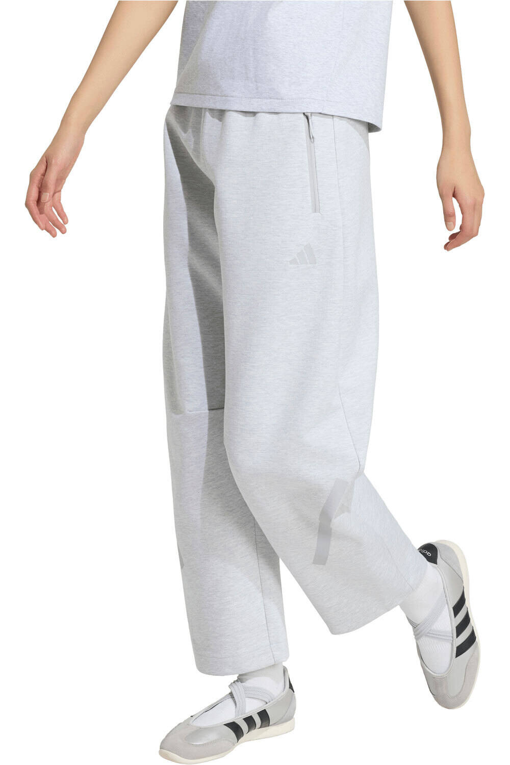 adidas pantalón mujer PANTALN DOBLADILLO ABIERTO Z.N.E. vista frontal