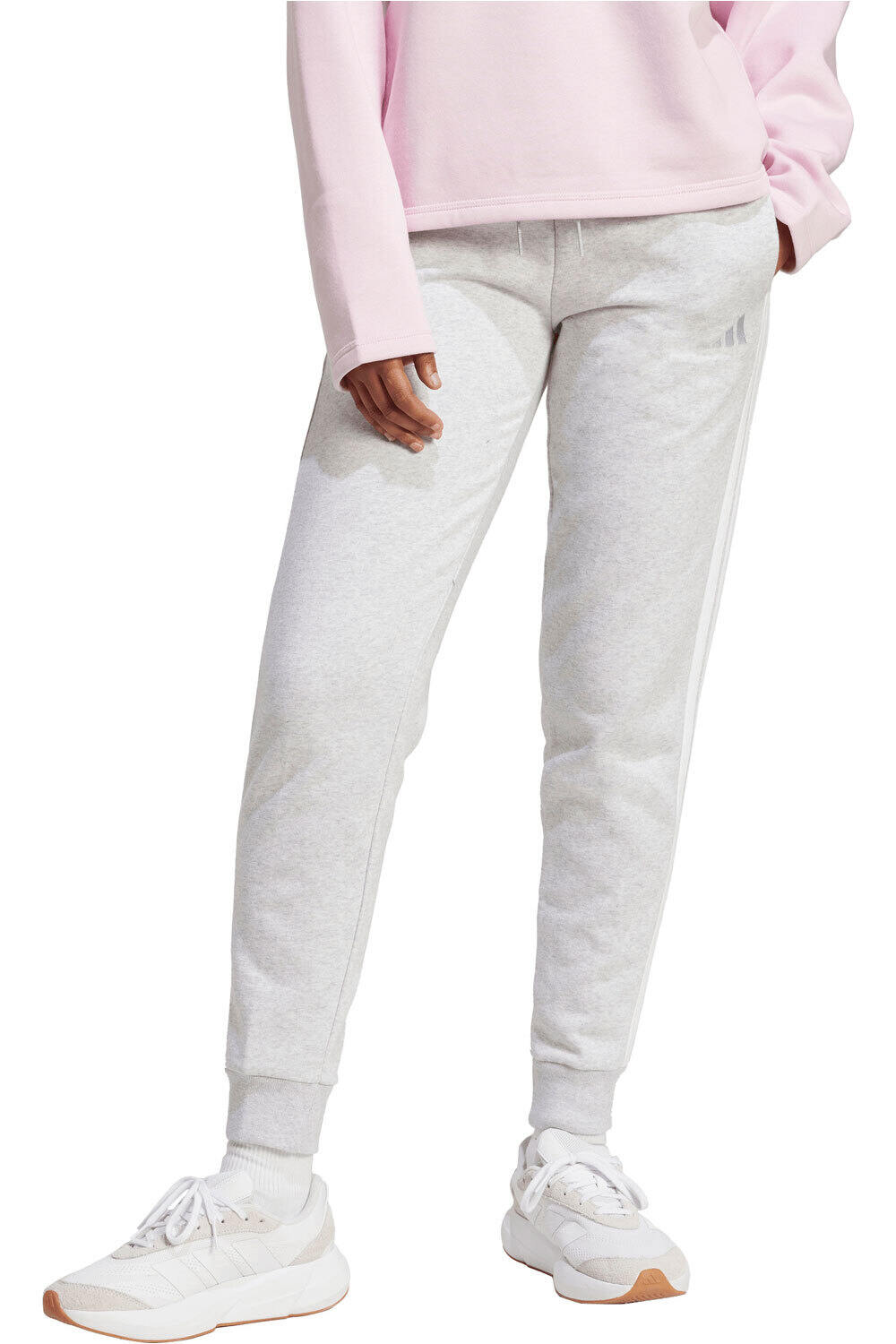 adidas pantalón mujer Pantaln Essentials 3-Stripes Fleece vista frontal