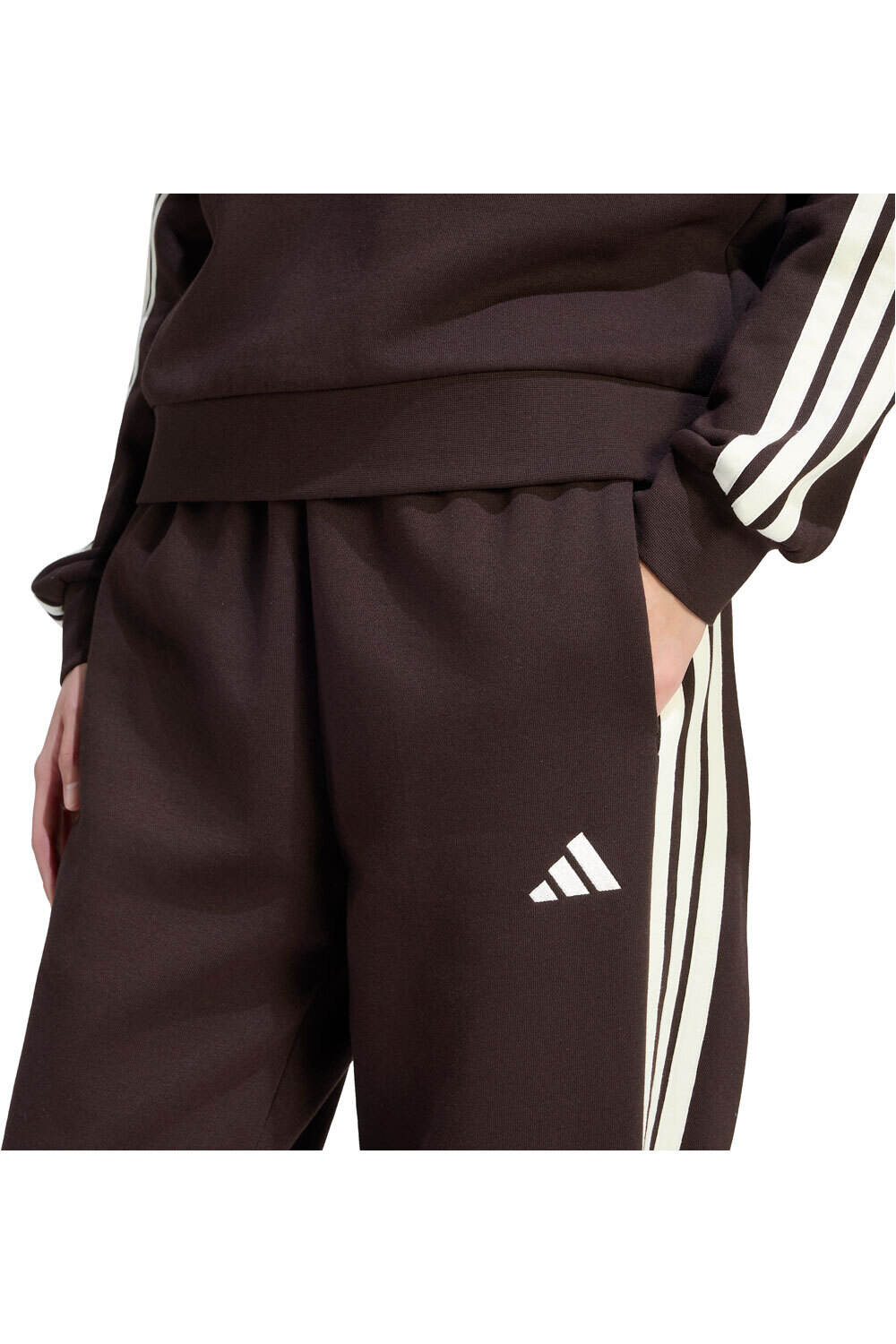 adidas pantalón mujer Pantaln Essentials Fleece LooseFit 3S vista detalle