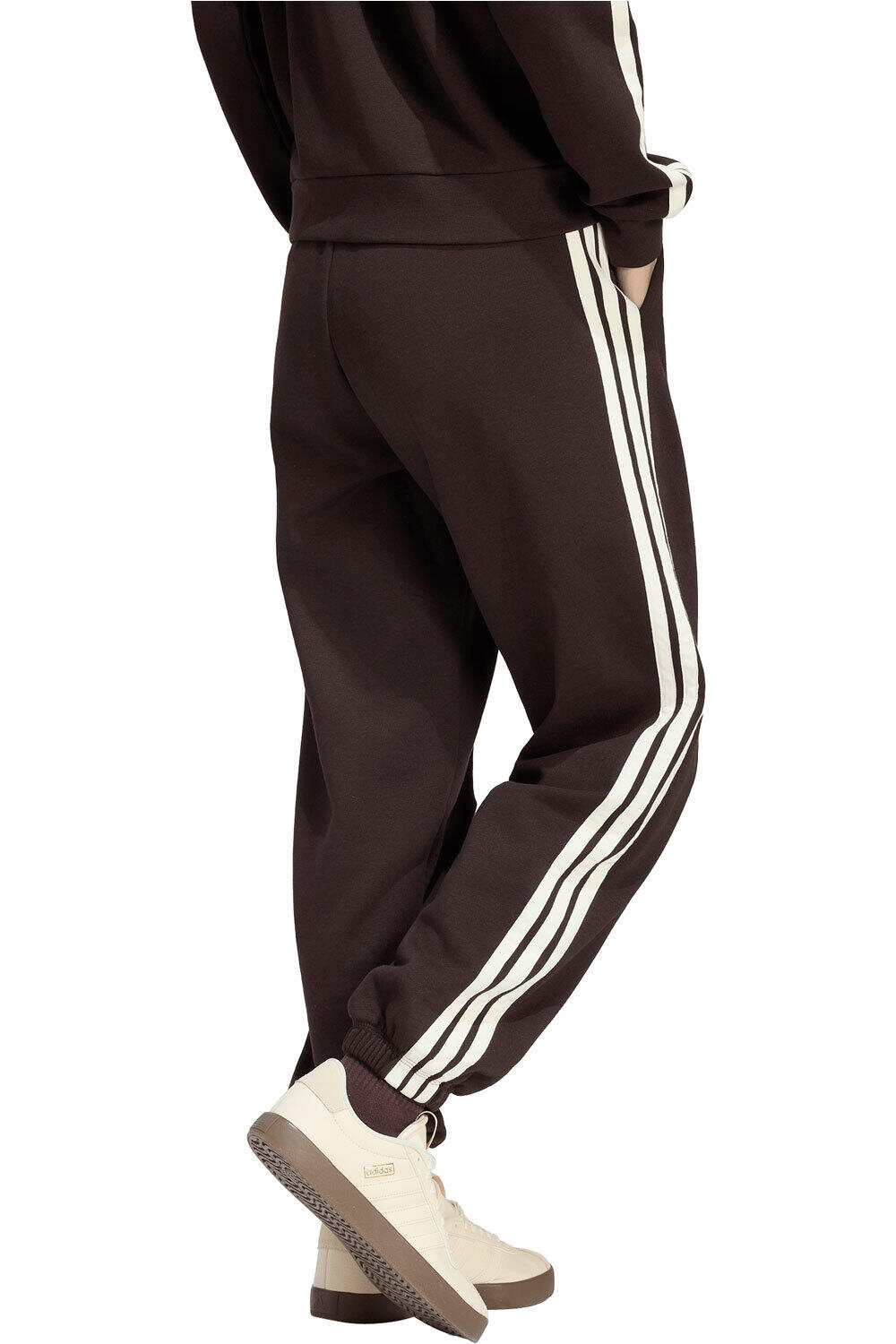 adidas pantalón mujer Pantaln Essentials Fleece LooseFit 3S vista trasera