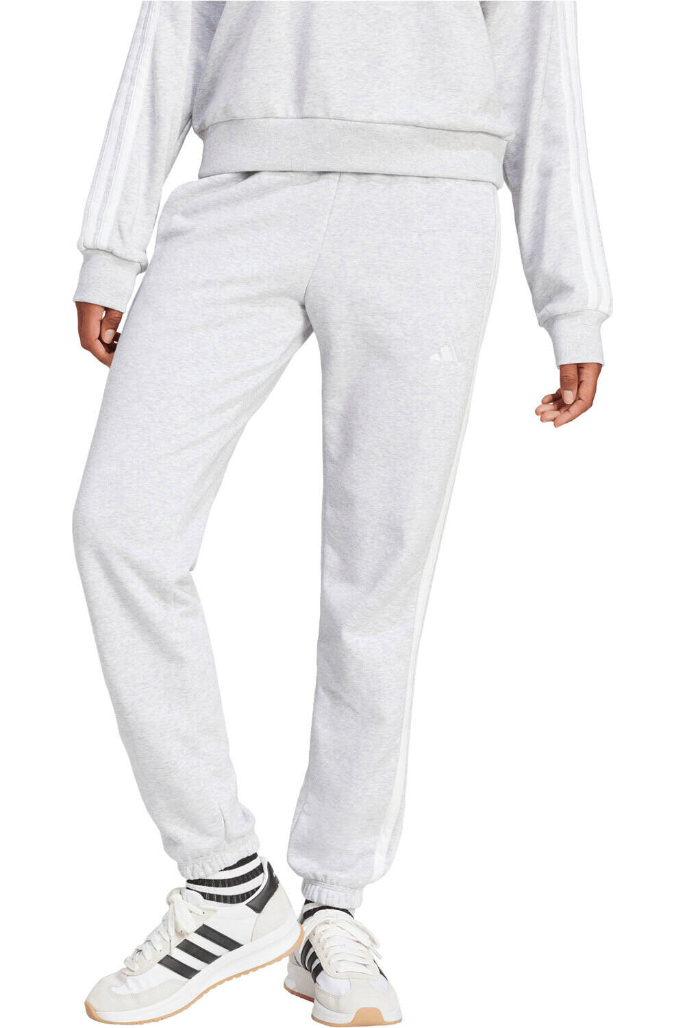 adidas pantalón mujer Pantaln Essentials FT Cuffed 3S vista frontal