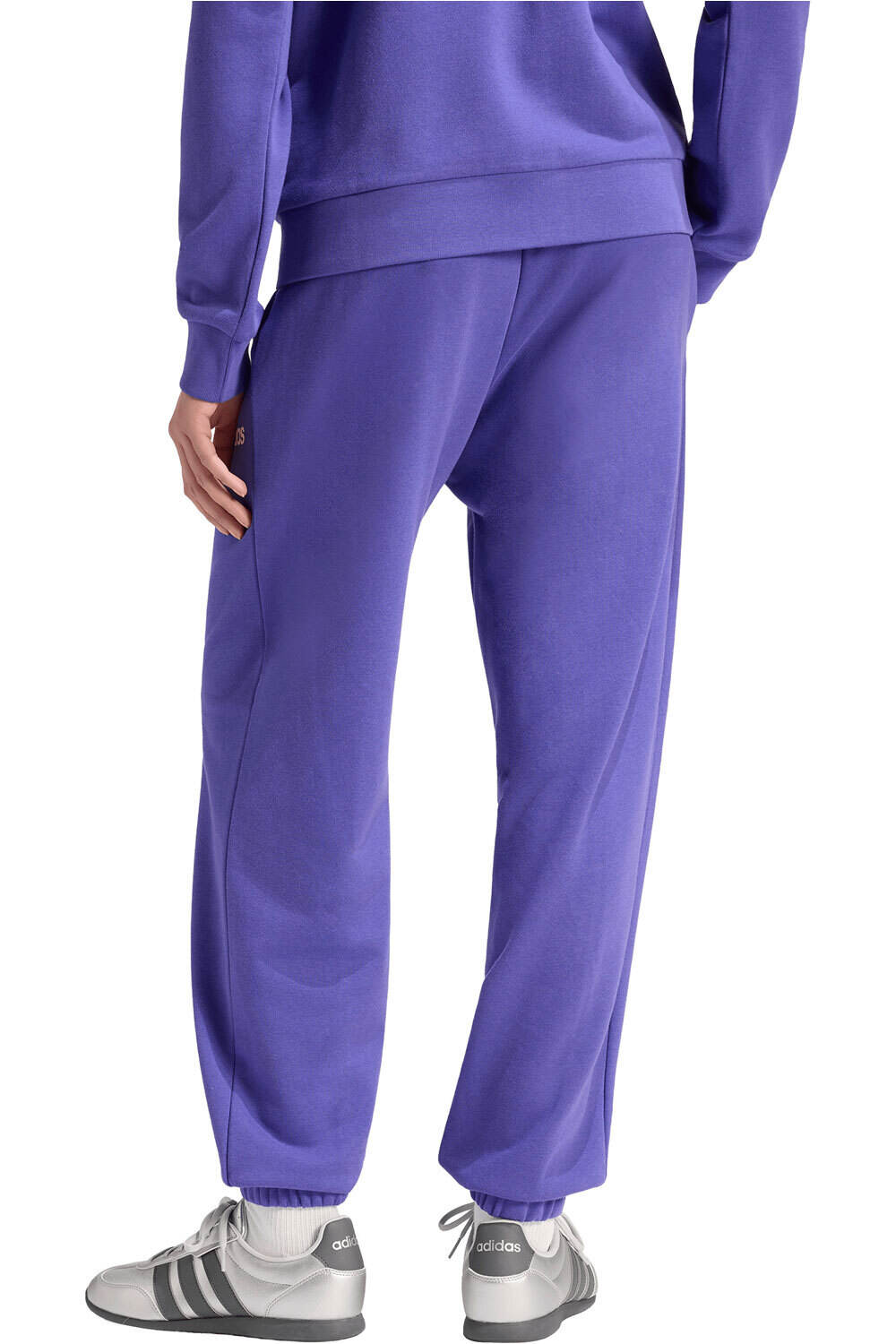 adidas pantalón mujer Pantaln Essentials Linear French TC vista trasera