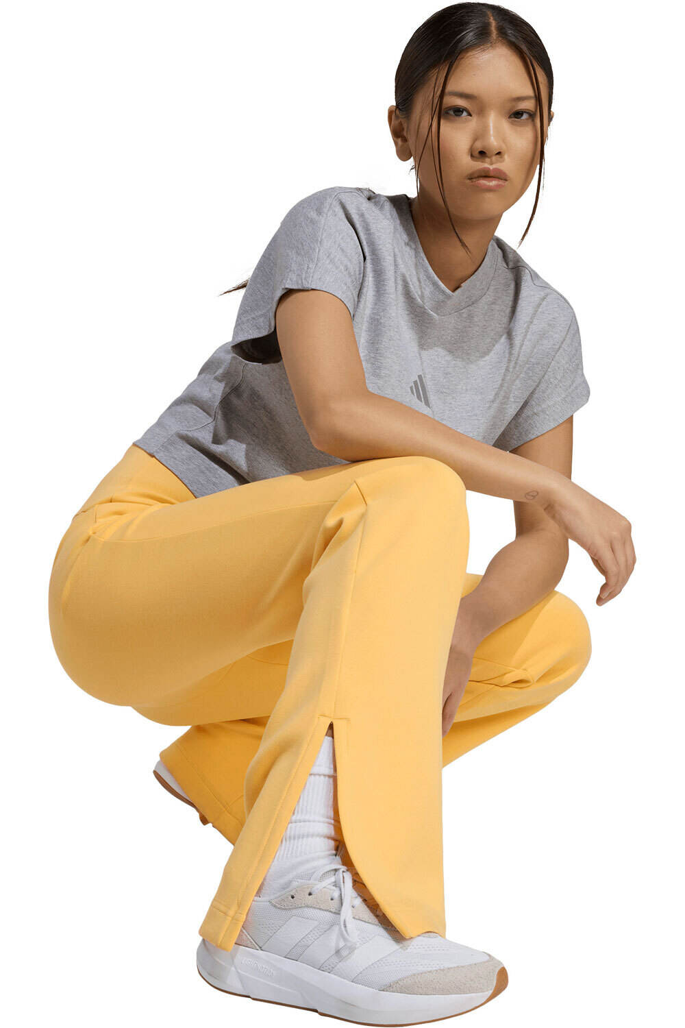 adidas pantalón mujer SOFT LUX FLARED 03