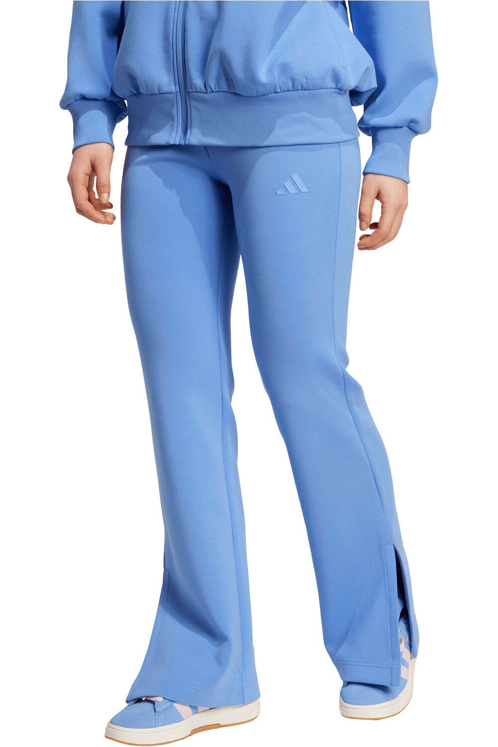 adidas pantalón mujer SOFT LUX FLARED vista frontal