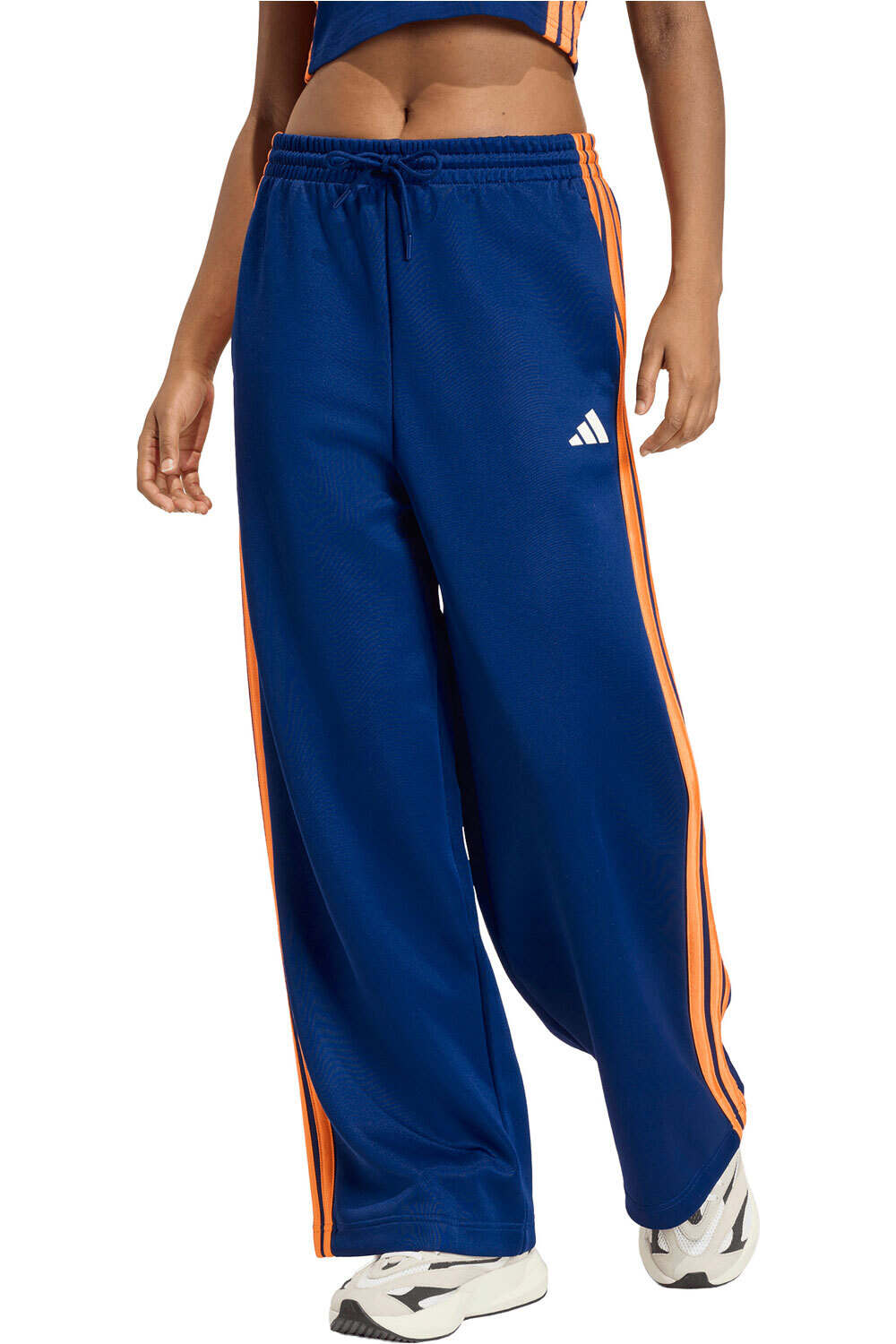 adidas pantalón mujer STADIUM 3 STRIPES vista frontal