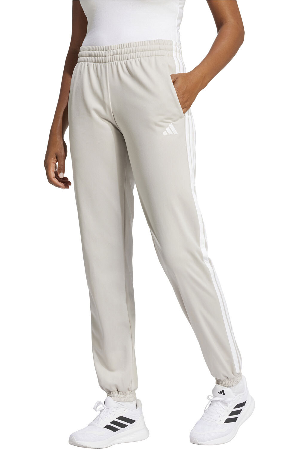 adidas pantalón mujer W 3S TP TRIC vista frontal