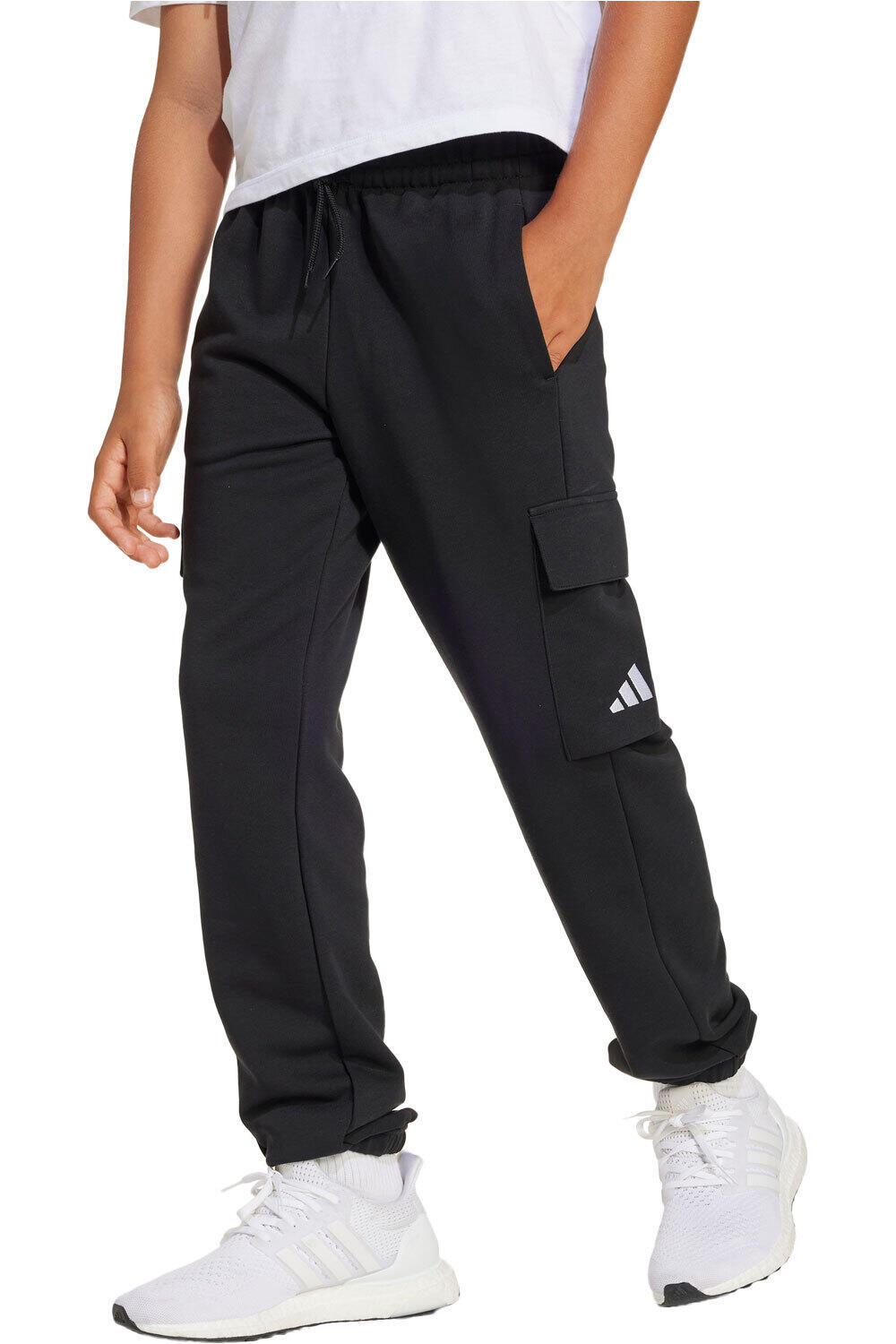 adidas pantalón niña J SL FT C PT vista frontal