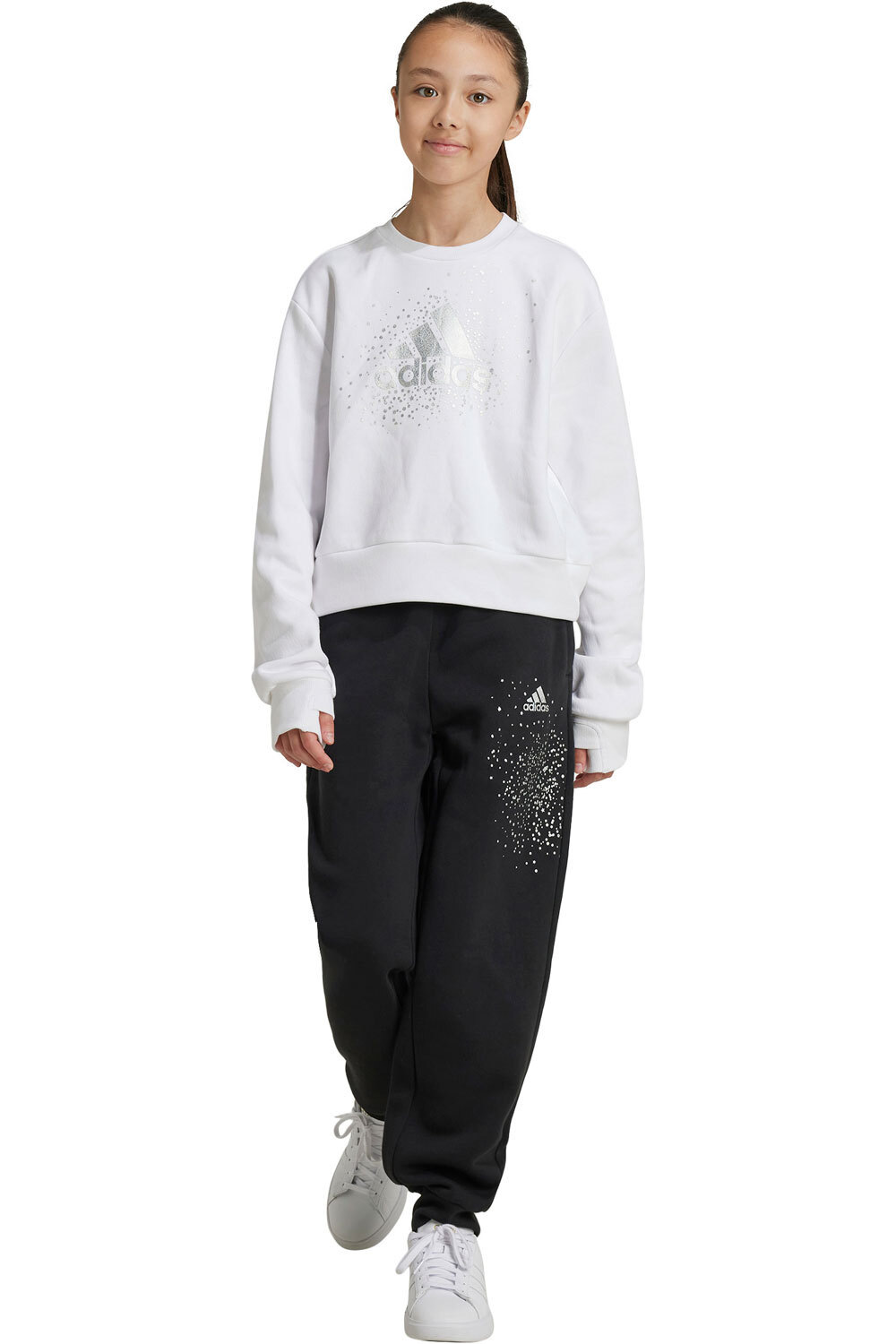 adidas pantalón niña JG ICE PANT vista frontal