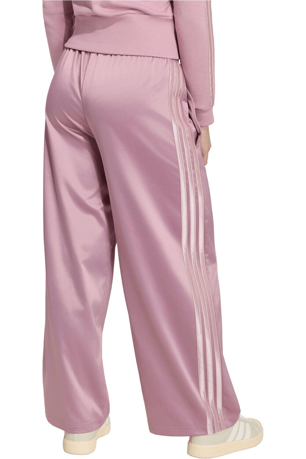 adidas pantalón niña PANTALN DE RASO WIDE LEG vista trasera