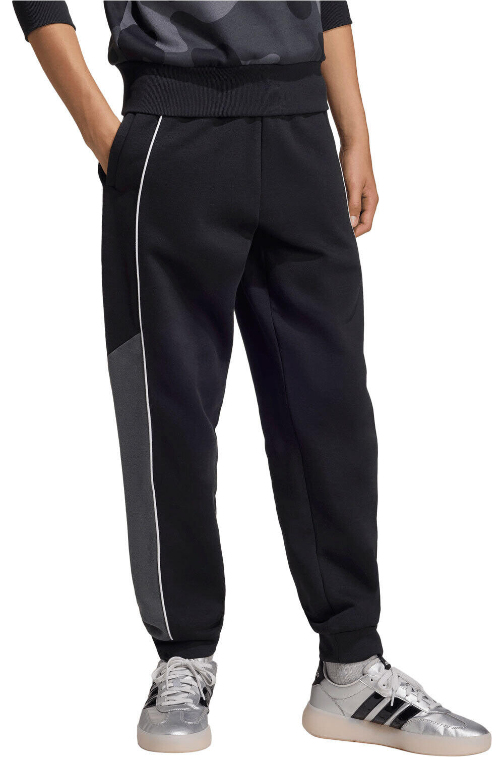 adidas pantalón niño BLOQUES DE COLORES vista frontal