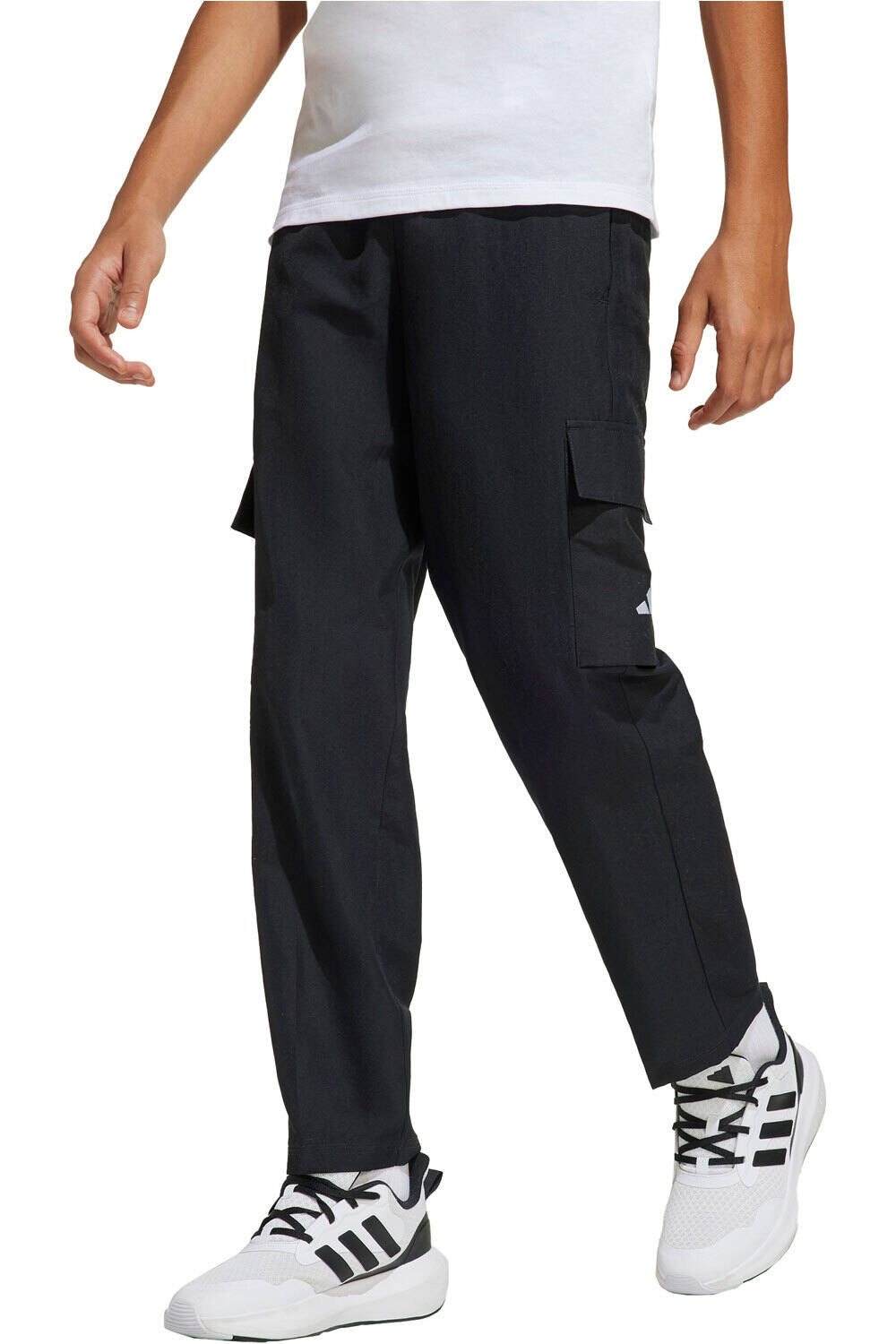 adidas pantalón niño ESSENTIALS CLIMACOOL vista frontal