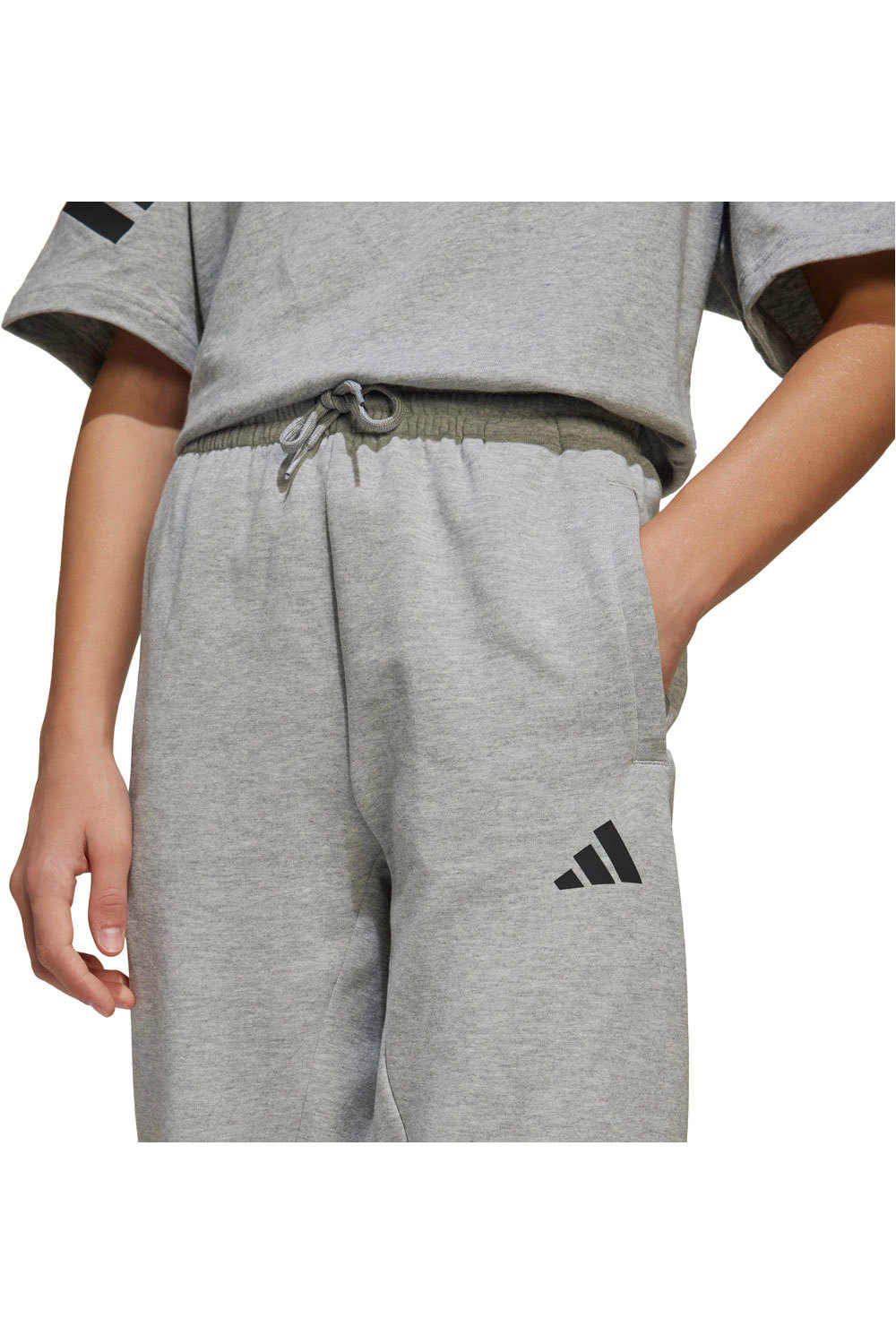 adidas pantalón niño Future Icons Ankle-Length 3 bandas vista detalle