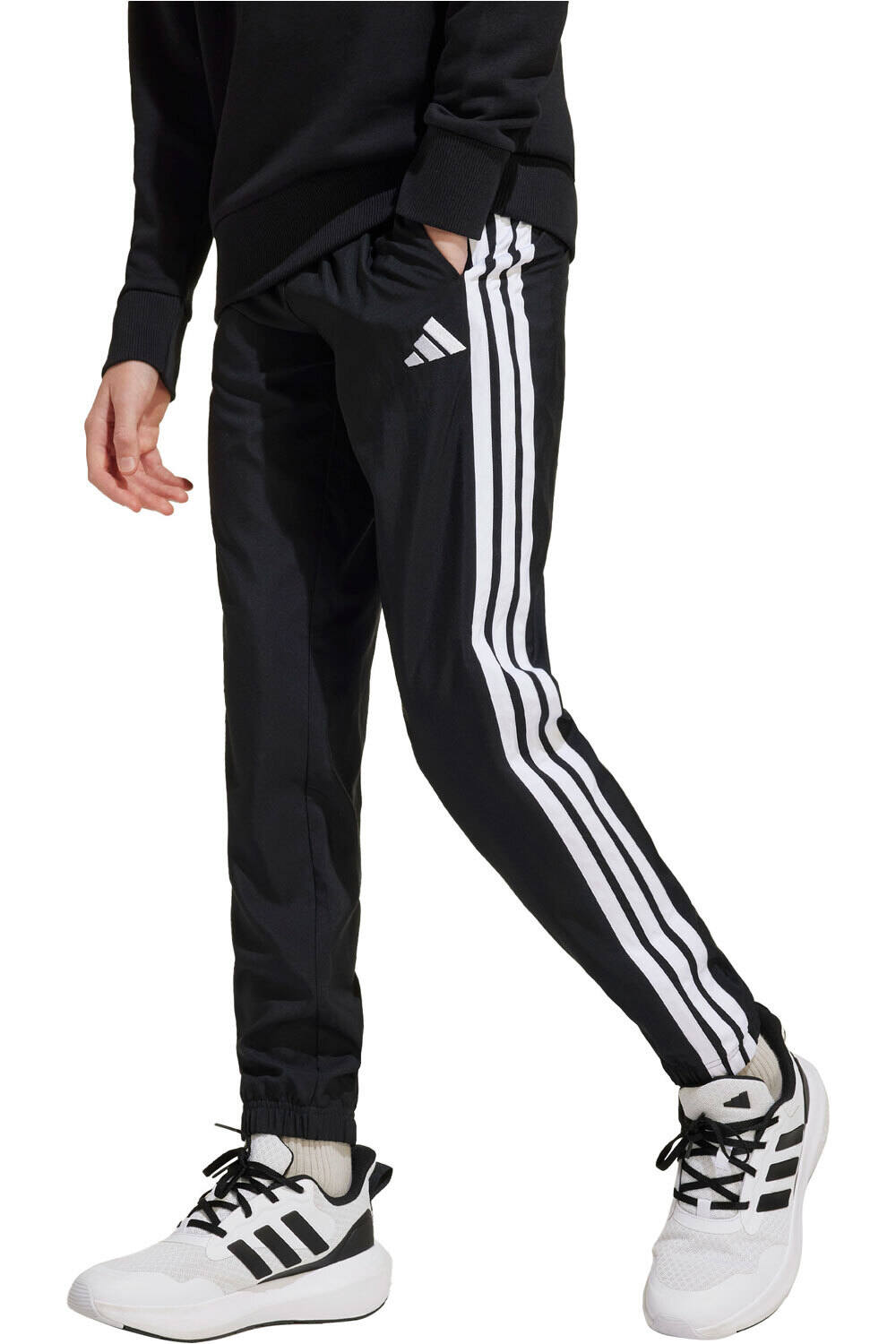 adidas pantalón niño J 3S WV  PT vista frontal