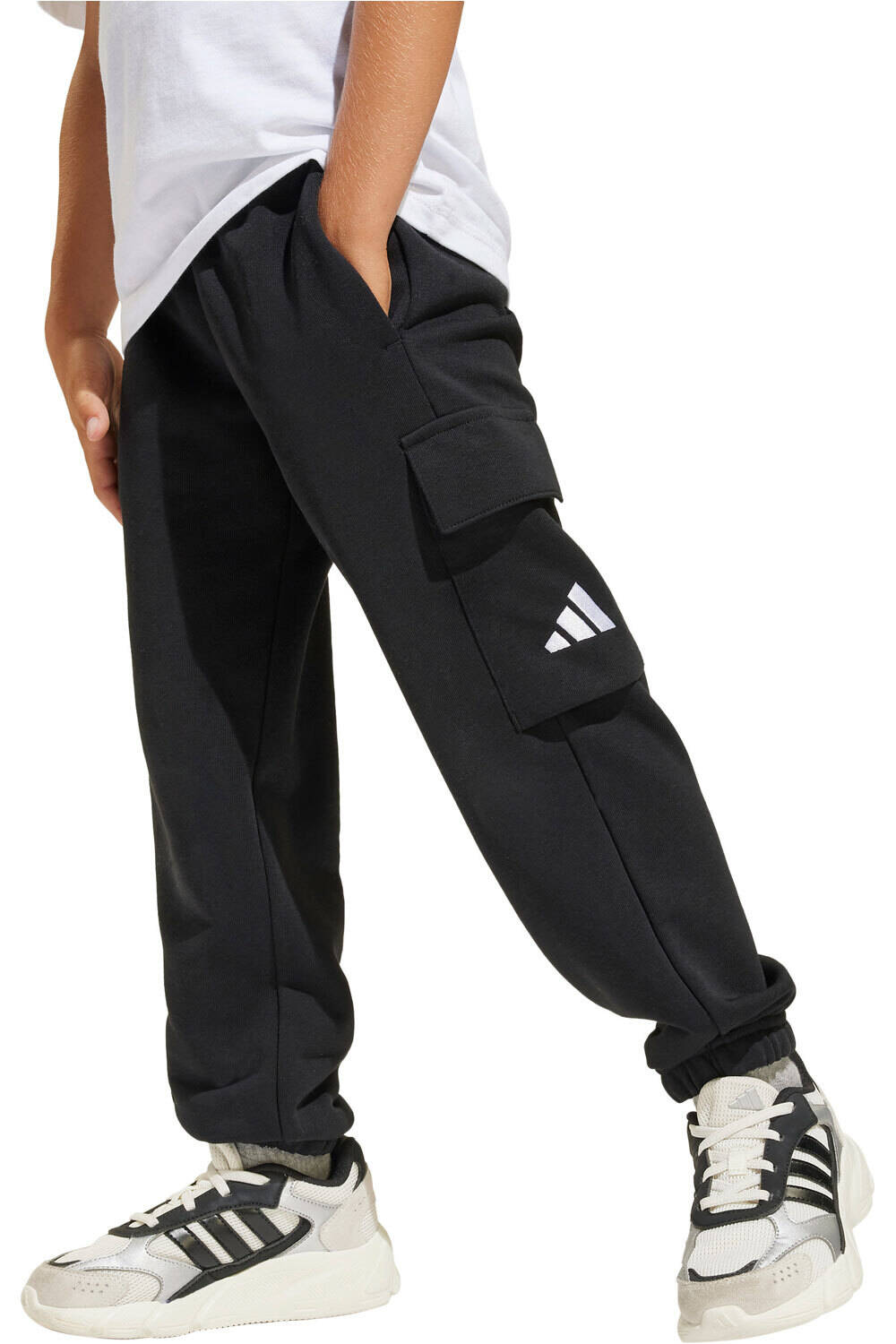 adidas pantalón niño LK SL FT C PT vista frontal