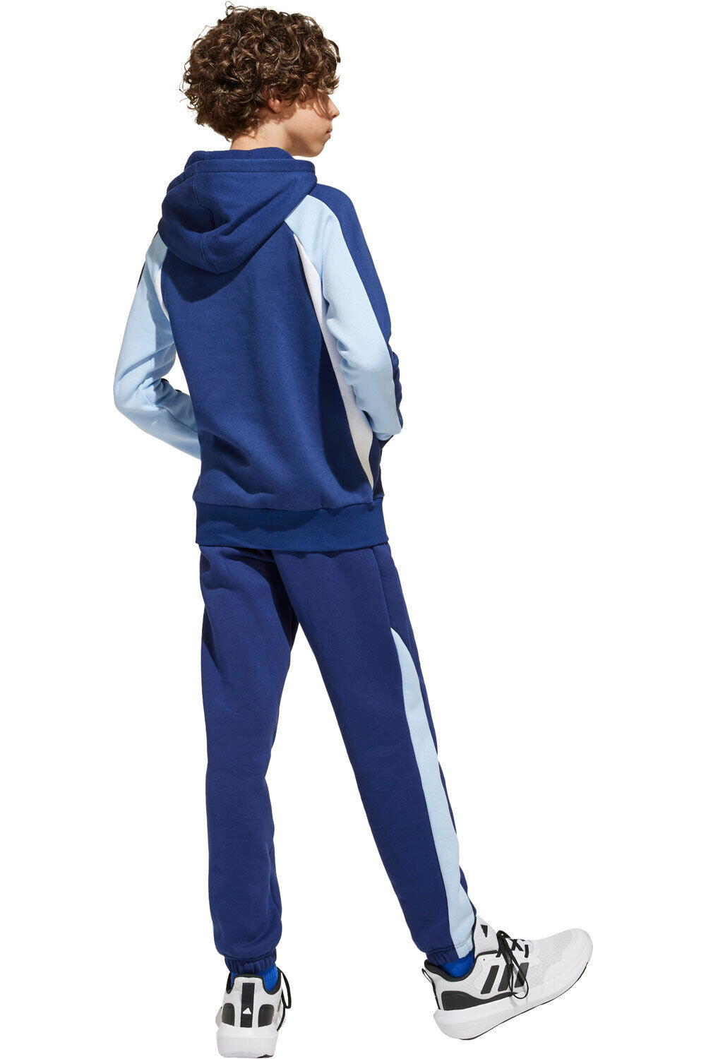 adidas pantalón niño SEASONAL ESSENTIALS COLORBLOCK vista trasera