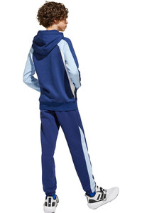 adidas pantalón niño SEASONAL ESSENTIALS COLORBLOCK vista trasera