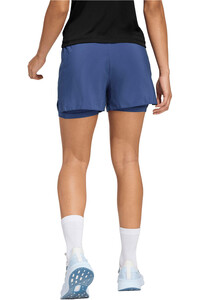adidas pantalón running mujer 2 EN 1 ADI365 ESSENTIALS vista trasera