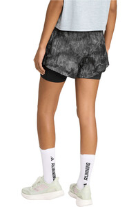 adidas pantalón running mujer 2 EN 1 EFECTO SPRAY ADI365 vista trasera