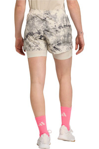 adidas pantalón running mujer OWN THE RUN SPRAY DYE vista trasera