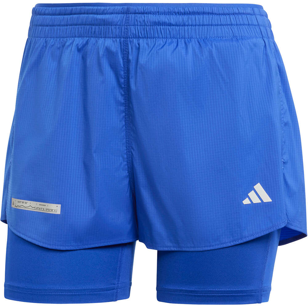 adidas pantalón running mujer ULTI 2IN1 SHORT 04