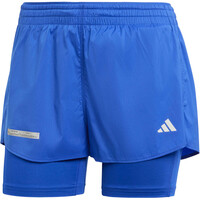 adidas pantalón running mujer ULTI 2IN1 SHORT 04