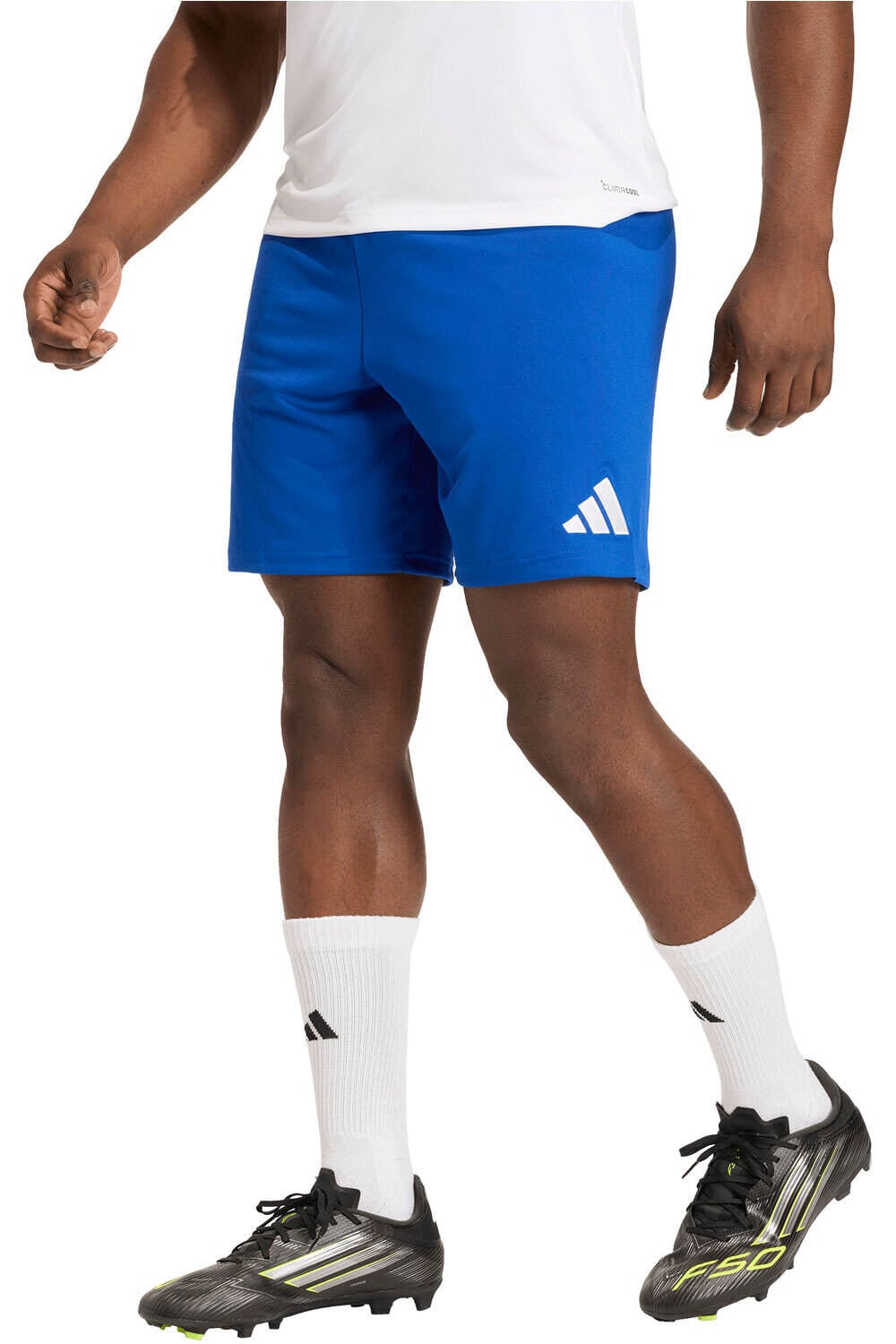 adidas pantalones cortos futbol ENT26 SHORT AZ vista frontal