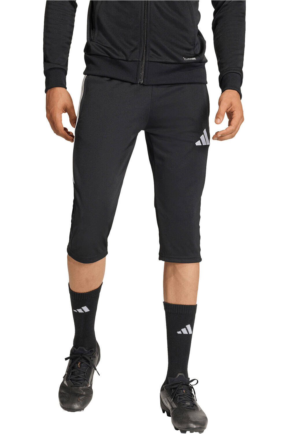 adidas pantalones cortos futbol ENTRENAMIENTO 3/4 TIRO26 LEAGUE vista frontal