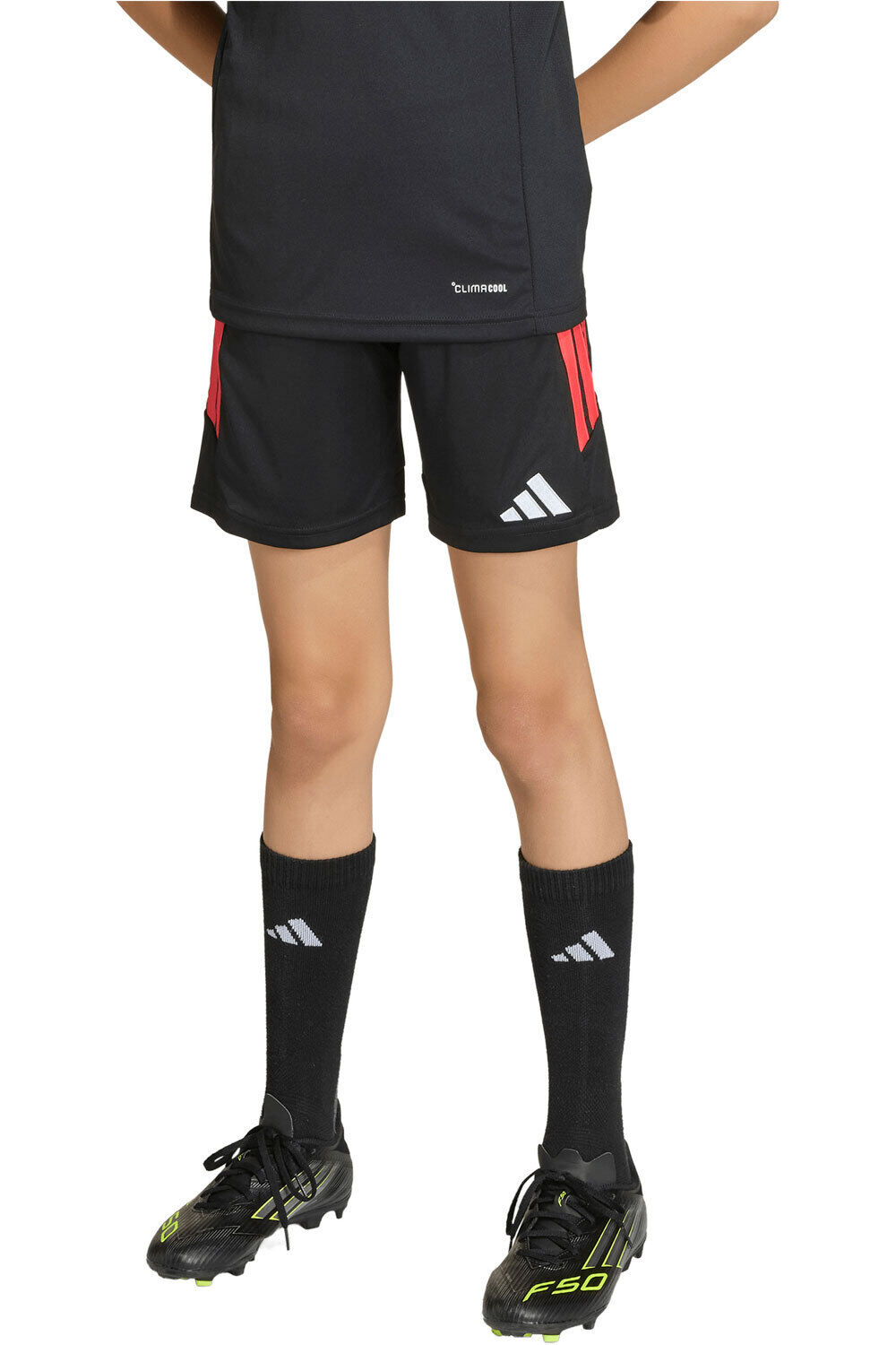 adidas pantalones cortos futbol niño ENTRENAMIENTO TIRO26 LEAGUE SHORT vista frontal
