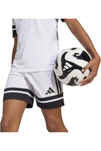 adidas pantalones cortos futbol niño SQUA25 SHO Y vista detalle