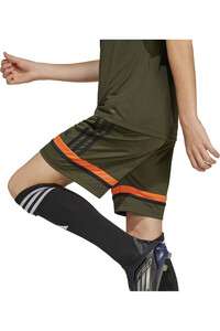 adidas pantalones cortos futbol niño SQUA25 SHO Y vista detalle
