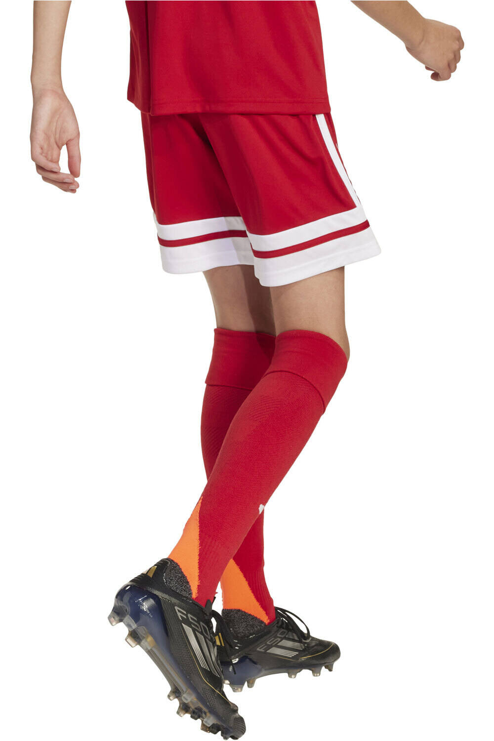 adidas pantalones cortos futbol niño SQUA25 SHO Y vista trasera