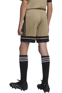 adidas pantalones cortos futbol niño SQUA25 SHO Y vista trasera