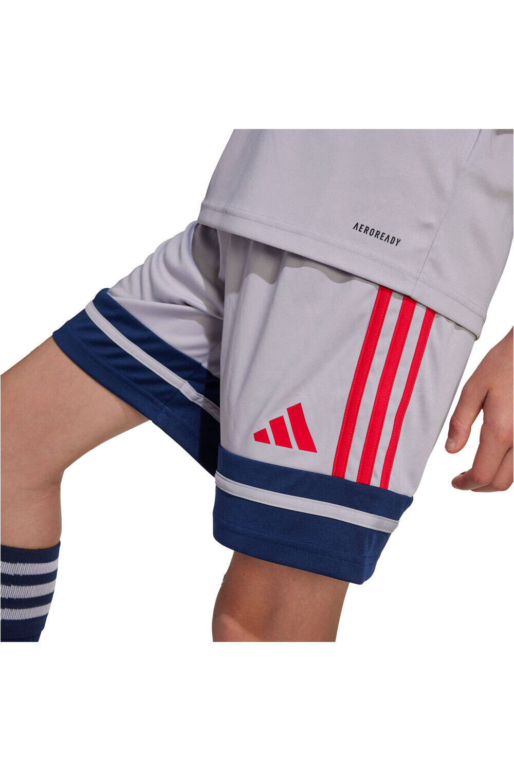 adidas pantalones cortos futbol niño SQUADRA25 vista detalle