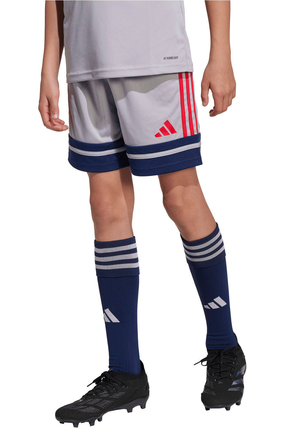 adidas pantalones cortos futbol niño SQUADRA25 vista frontal