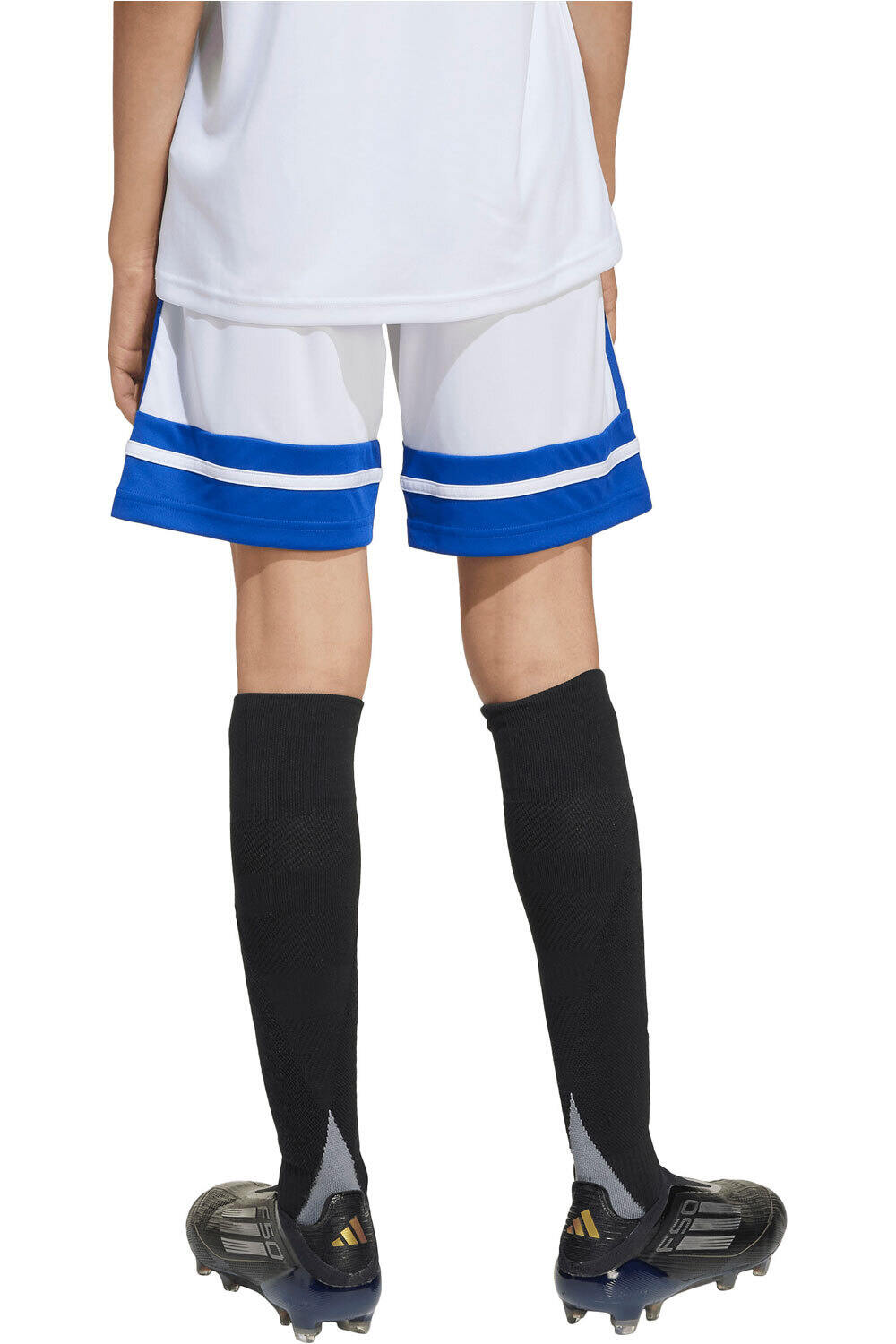 adidas pantalones cortos futbol niño SQUADRA25 vista trasera