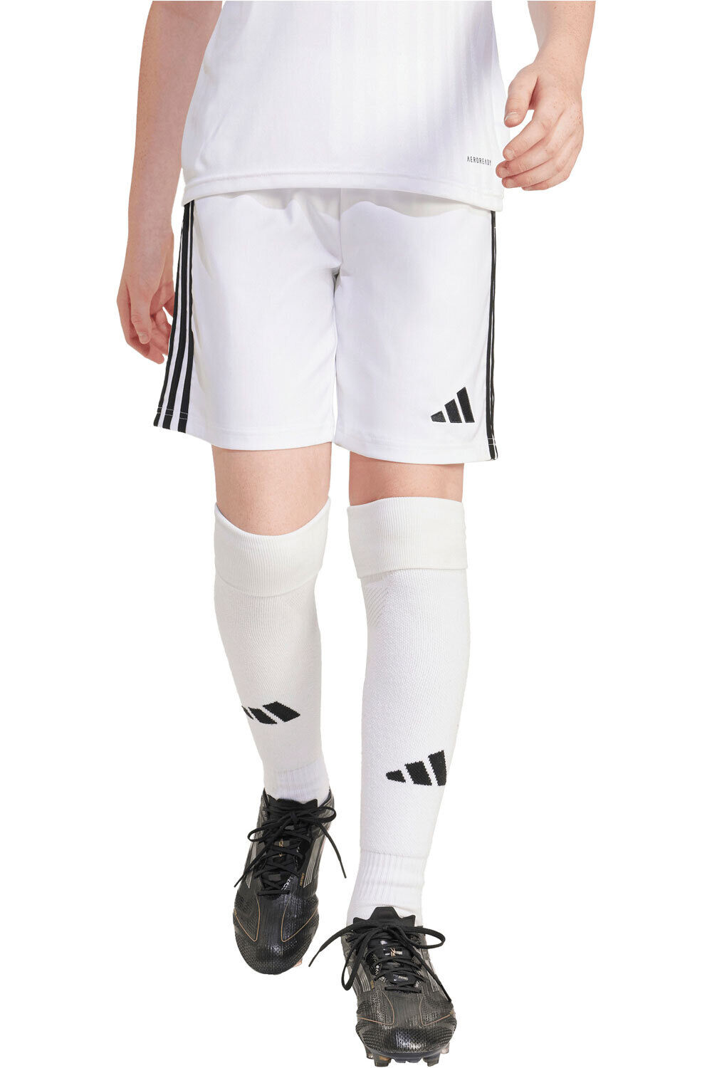 adidas pantalones cortos futbol niño TASTIGO25 vista frontal