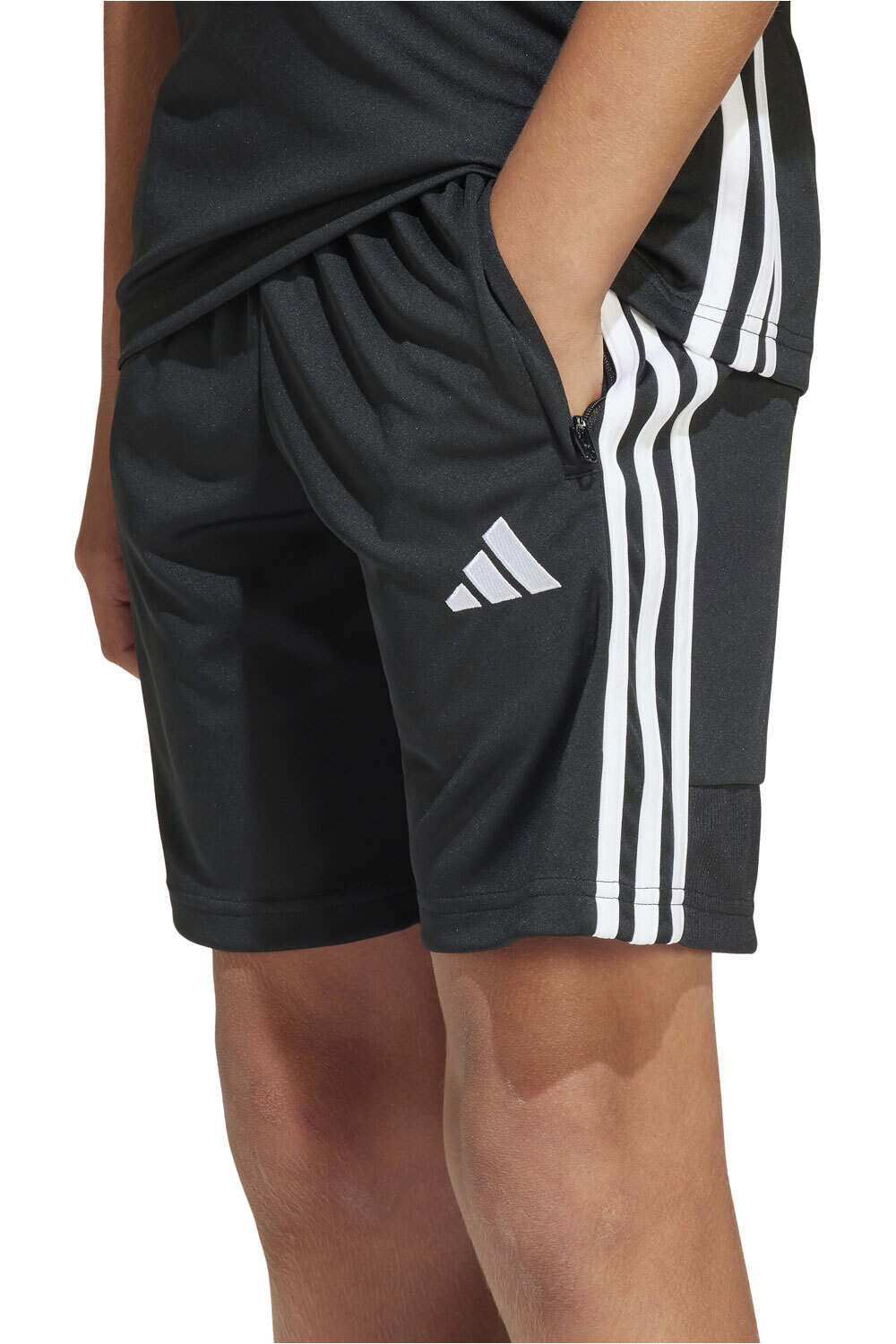 adidas pantalones cortos futbol niño TIRO ES SHO Y vista detalle