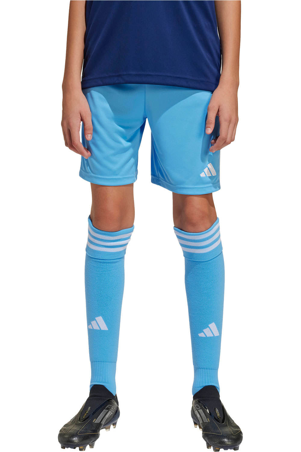 adidas pantalones cortos futbol niño TIRO24 SHO Y vista frontal