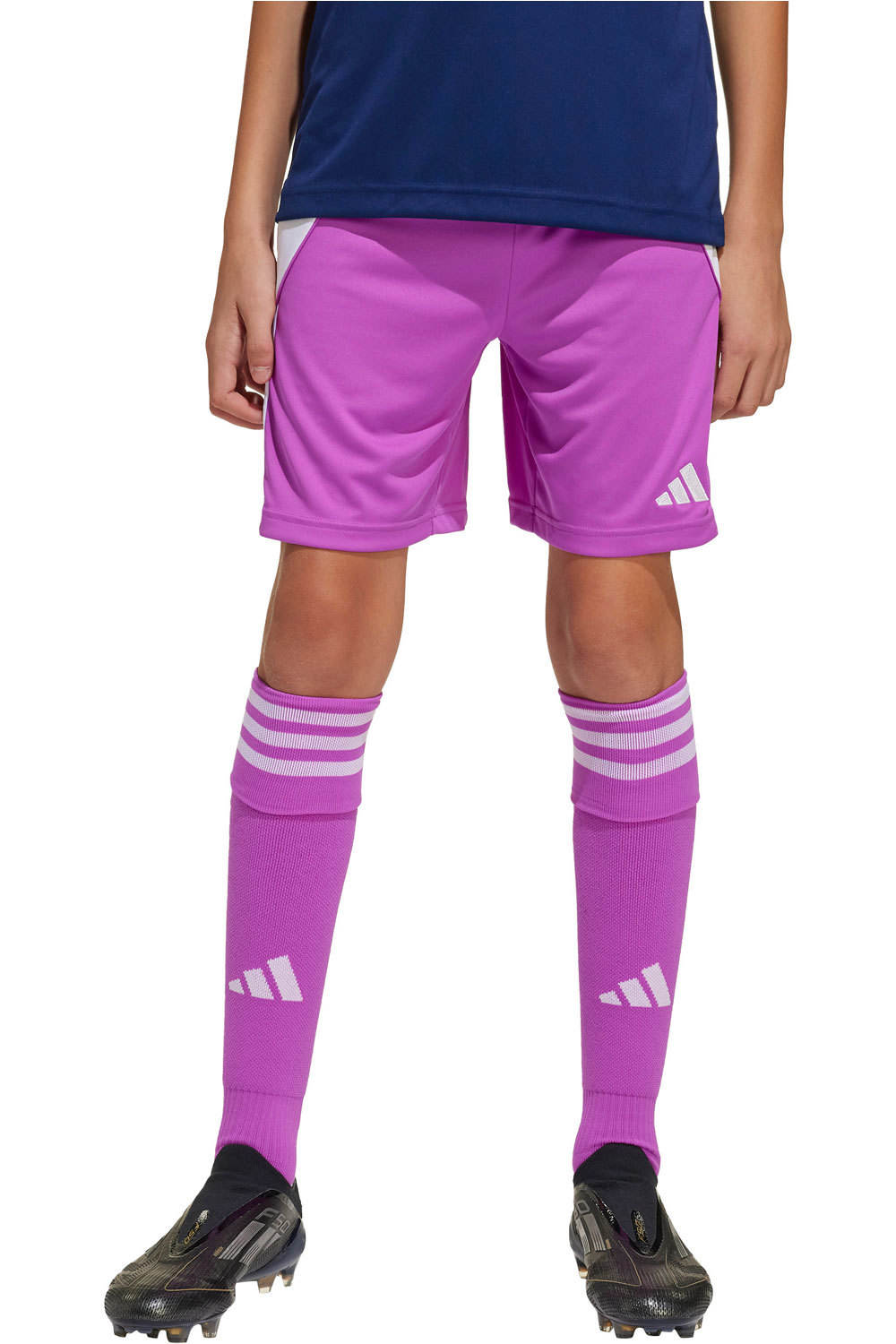 adidas pantalones cortos futbol niño TIRO24 SHO Y vista frontal