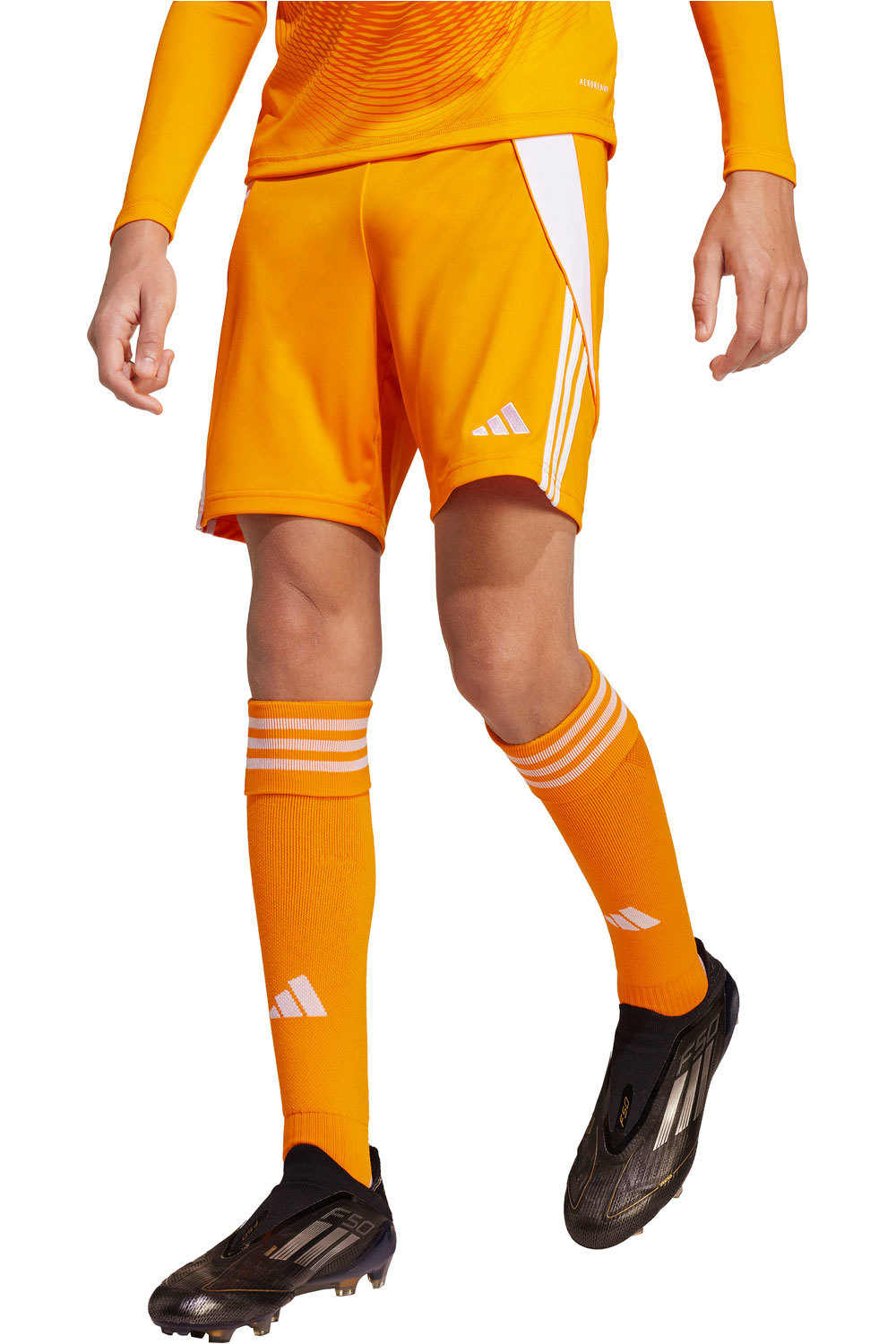 adidas pantalones cortos futbol niño TIRO24 SHO Y vista frontal